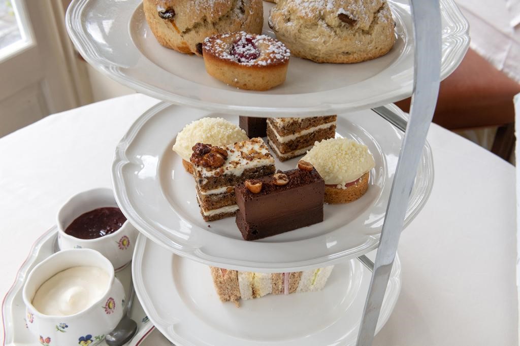 Afternoon Tea Selection Of Cakes