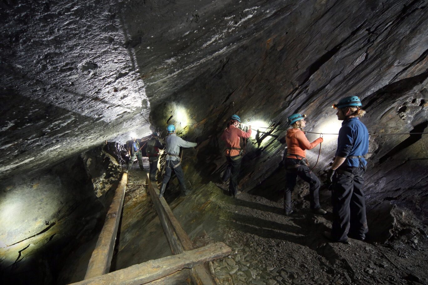 Tanygrisiau mine group adventure