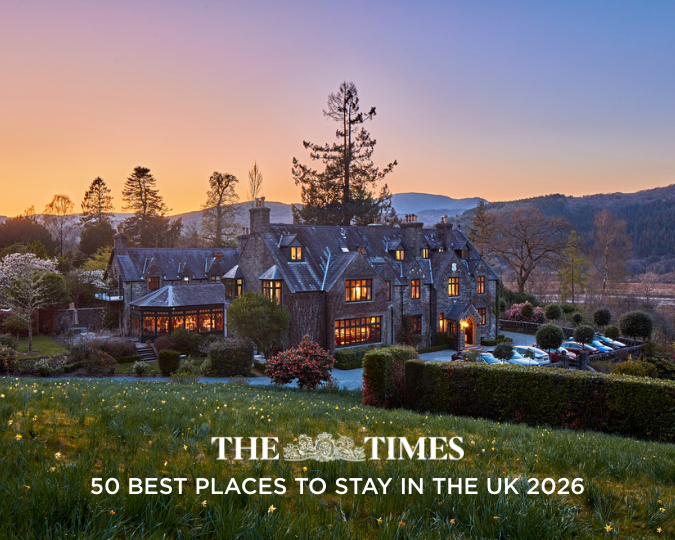 The Times 50 Best Places to Stay in the UK 2026